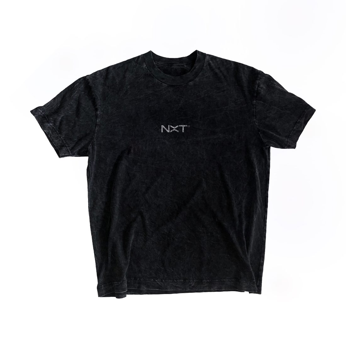 Remera de marca NXT, variante negra