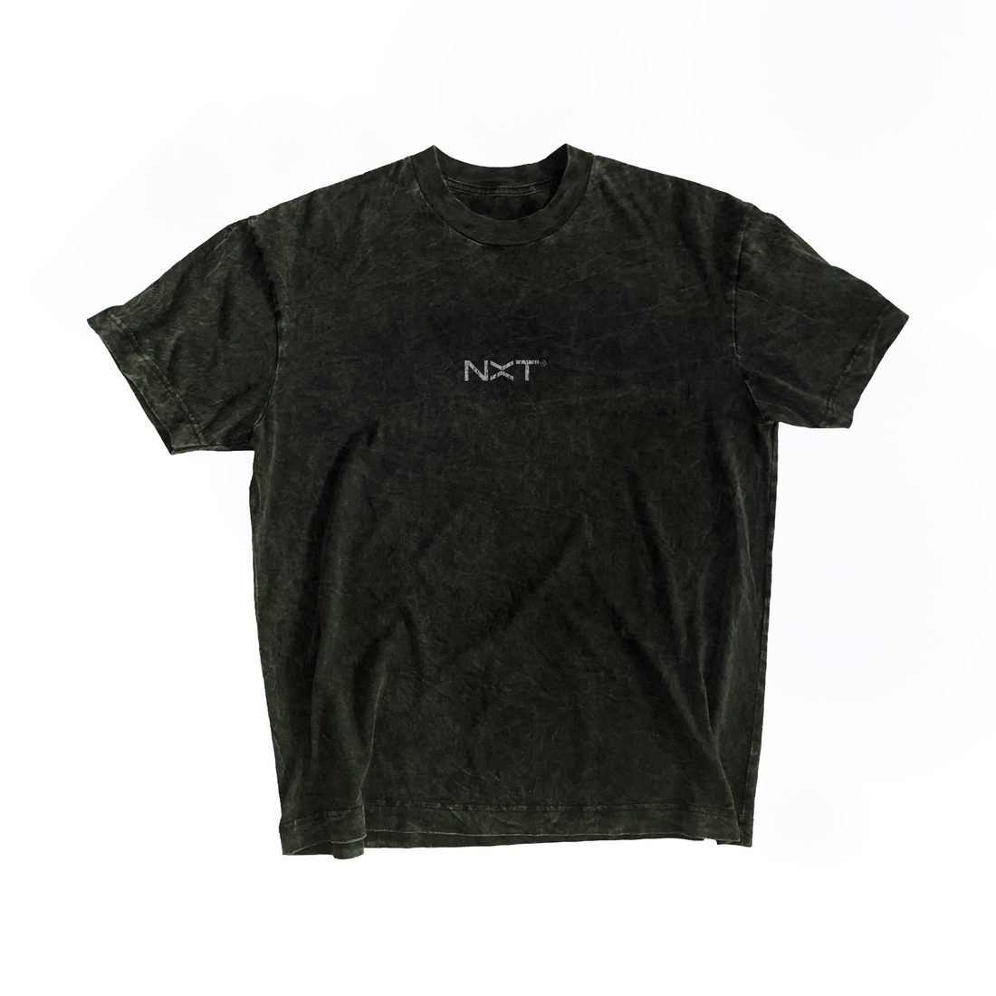 Remera de marca NXT, variante verde